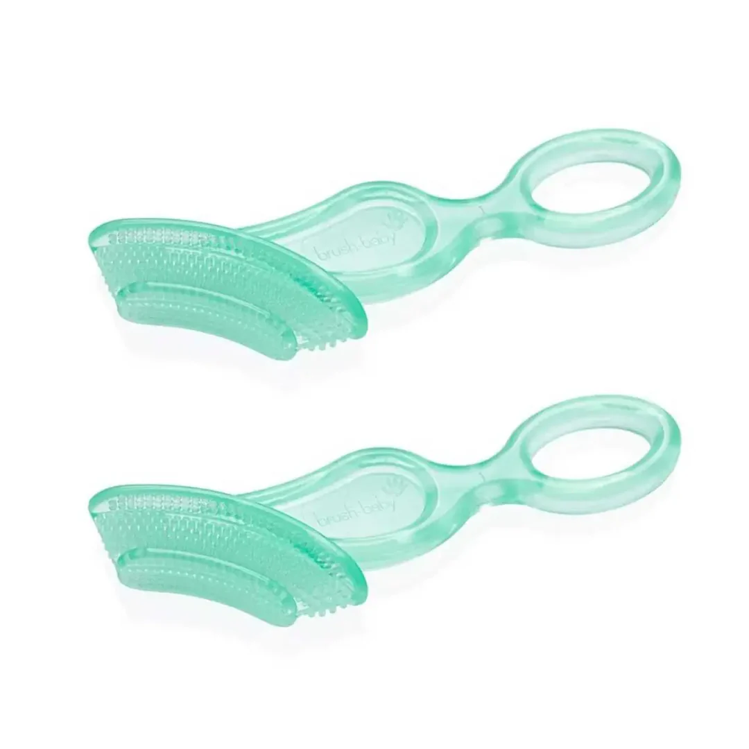 Brush-Baby silikoonist näritav hambahari/närimislelu 10-36 kuud (2 tk)