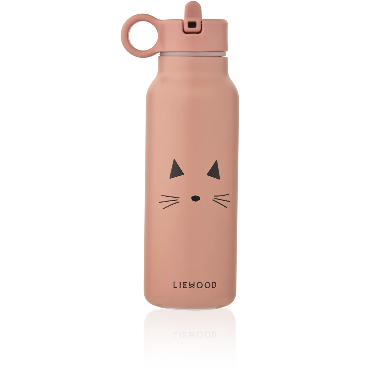 Liewood roostevabast terasest joogipudel/termospudel FALK 350 ml<span> - </span>Cat Dark Rose11