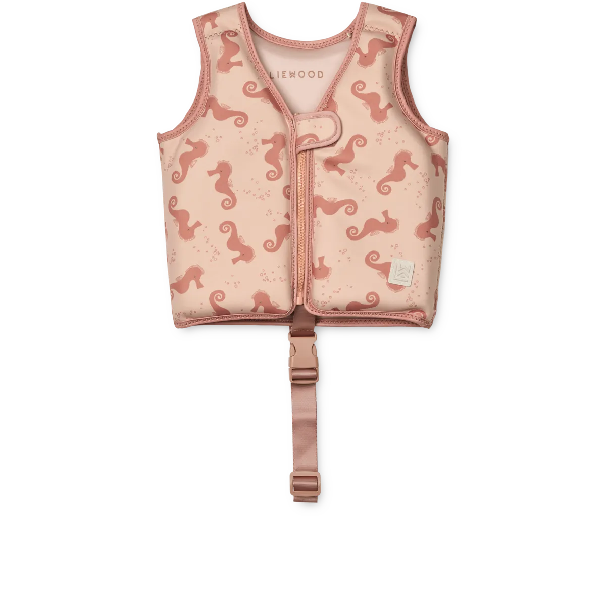 Liewood laste ujumisvest DOVE - Seahorse/Apple Blossom
