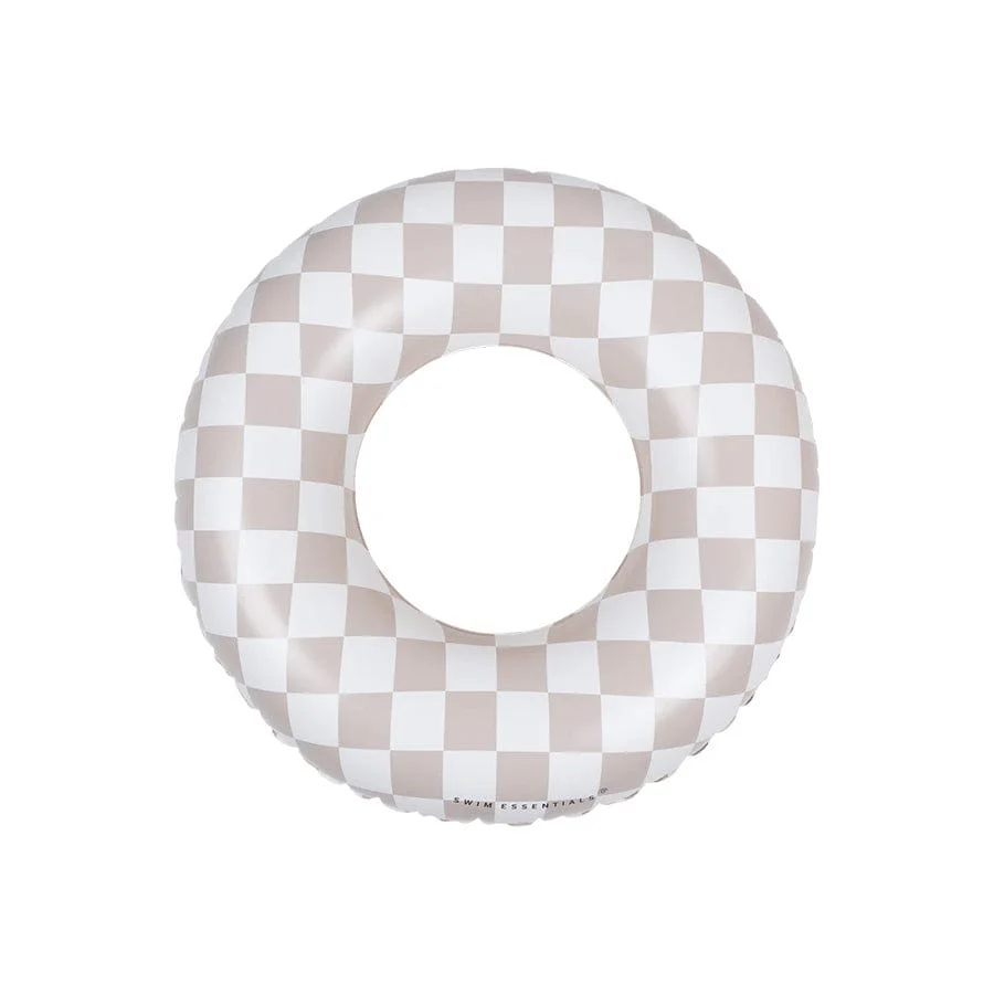 Swim Essentials ujumisrõngas ⌀90 cm<span> - </span>Checkmate | Beige