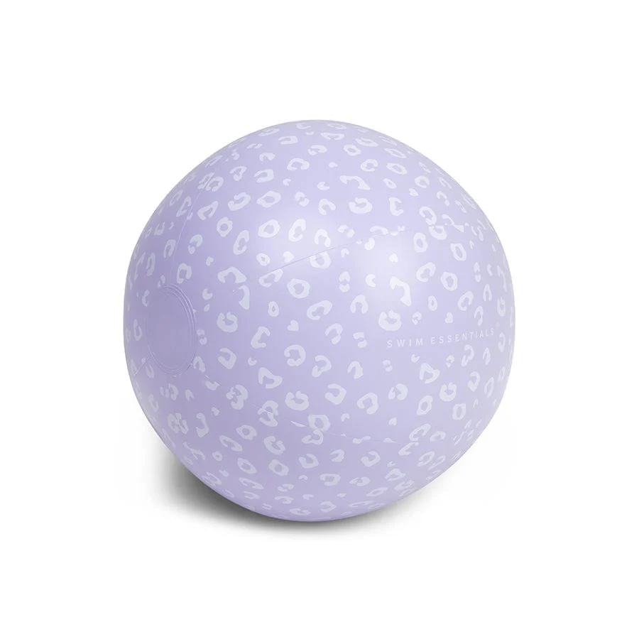 Swim Essentials rannapall ⌀51 cm<span> - </span>Leopard | Lilac
