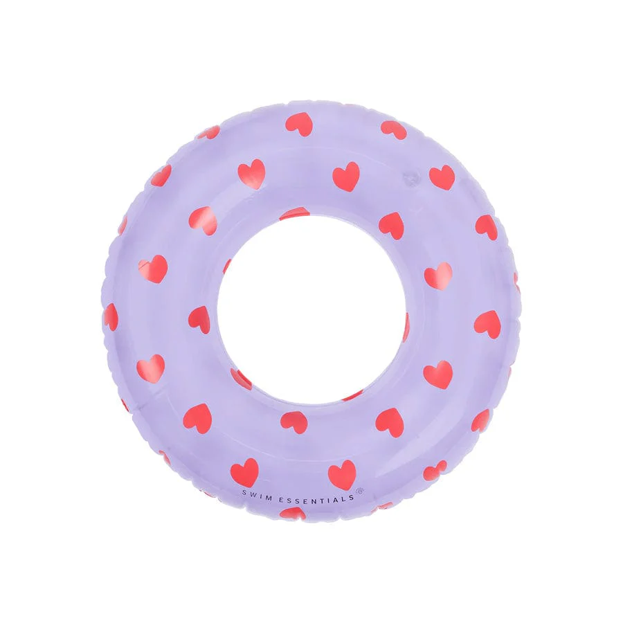 Swim Essentials ujumisrõngas ⌀55 cm<span> - </span>Sweet Hearts | Lila