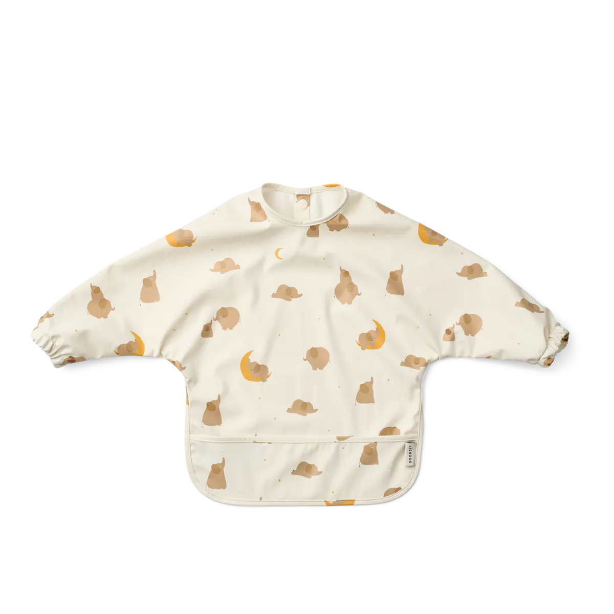 Liewood pikkade varrukatega põll MERLE<span> - </span>Elephant/Creme de la Creme