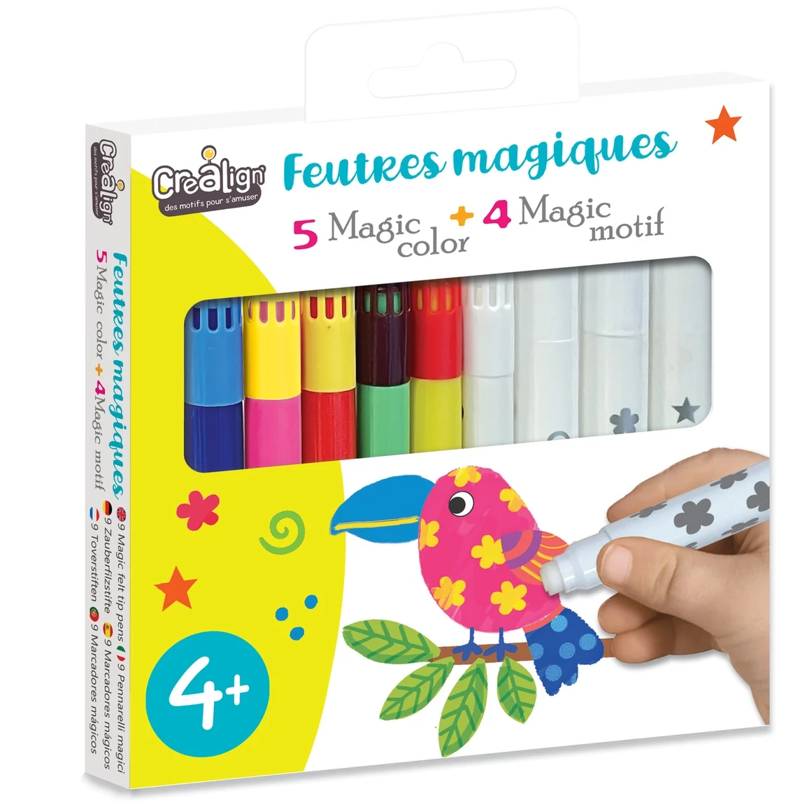 Créa Lign’ maagilised viltpliiatsid (5+4 tk)
