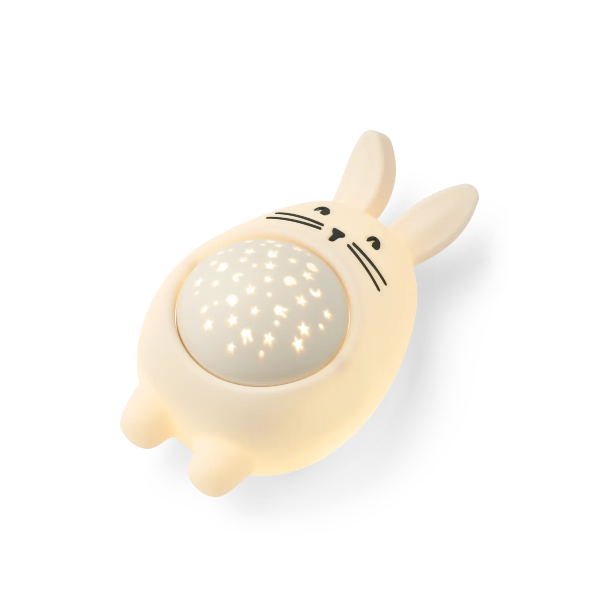 Liewood laste valge müraga projektor-/öölamp MANUEL<span> - </span>Rabbit Sandy1