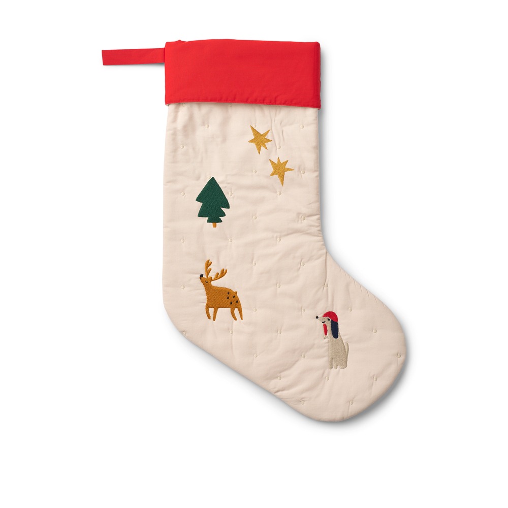 Liewood jõulusokk BASIL<span> - </span>Holiday/Sandy mix 2025