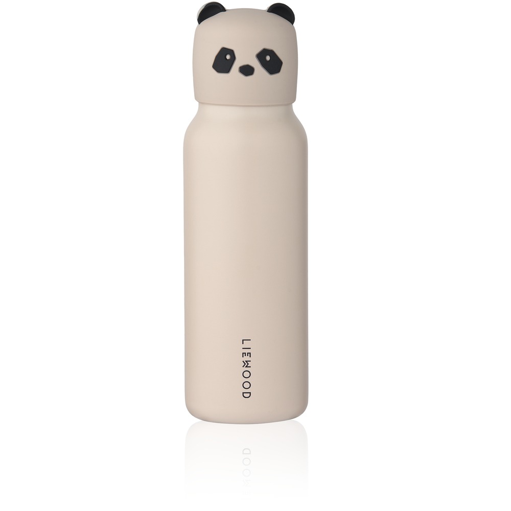 Liewood roostevabast terasest termospudel kaanega FALK 350 ml<span> - </span>Panda Sandy1