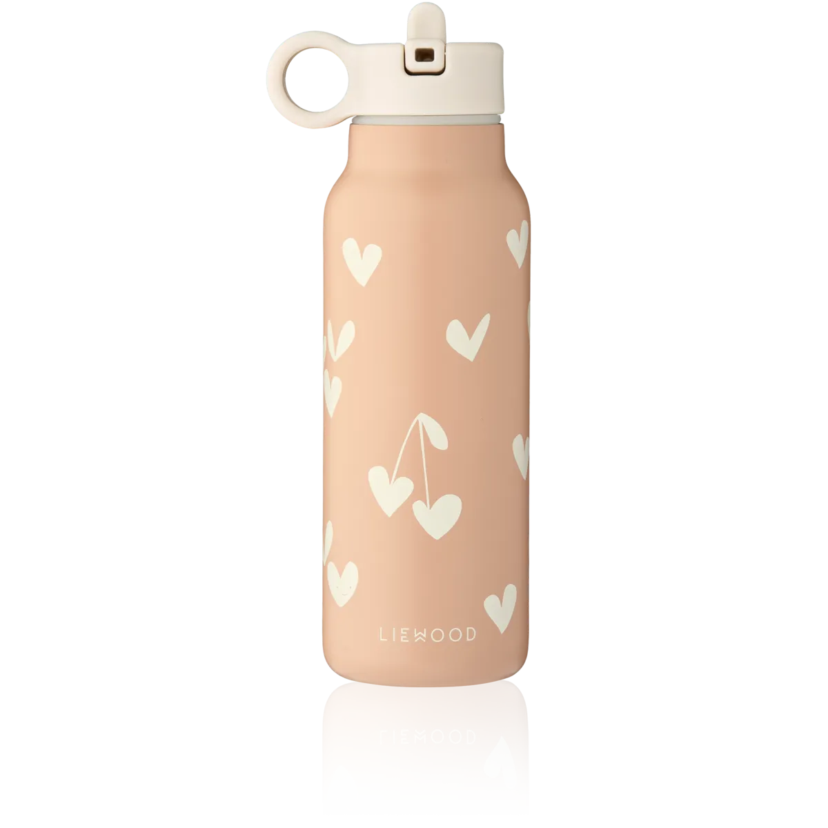 Liewood roostevabast terasest joogipudel/termospudel FALK 350 ml<span> - </span>Sweethearts/Pale Tuscany