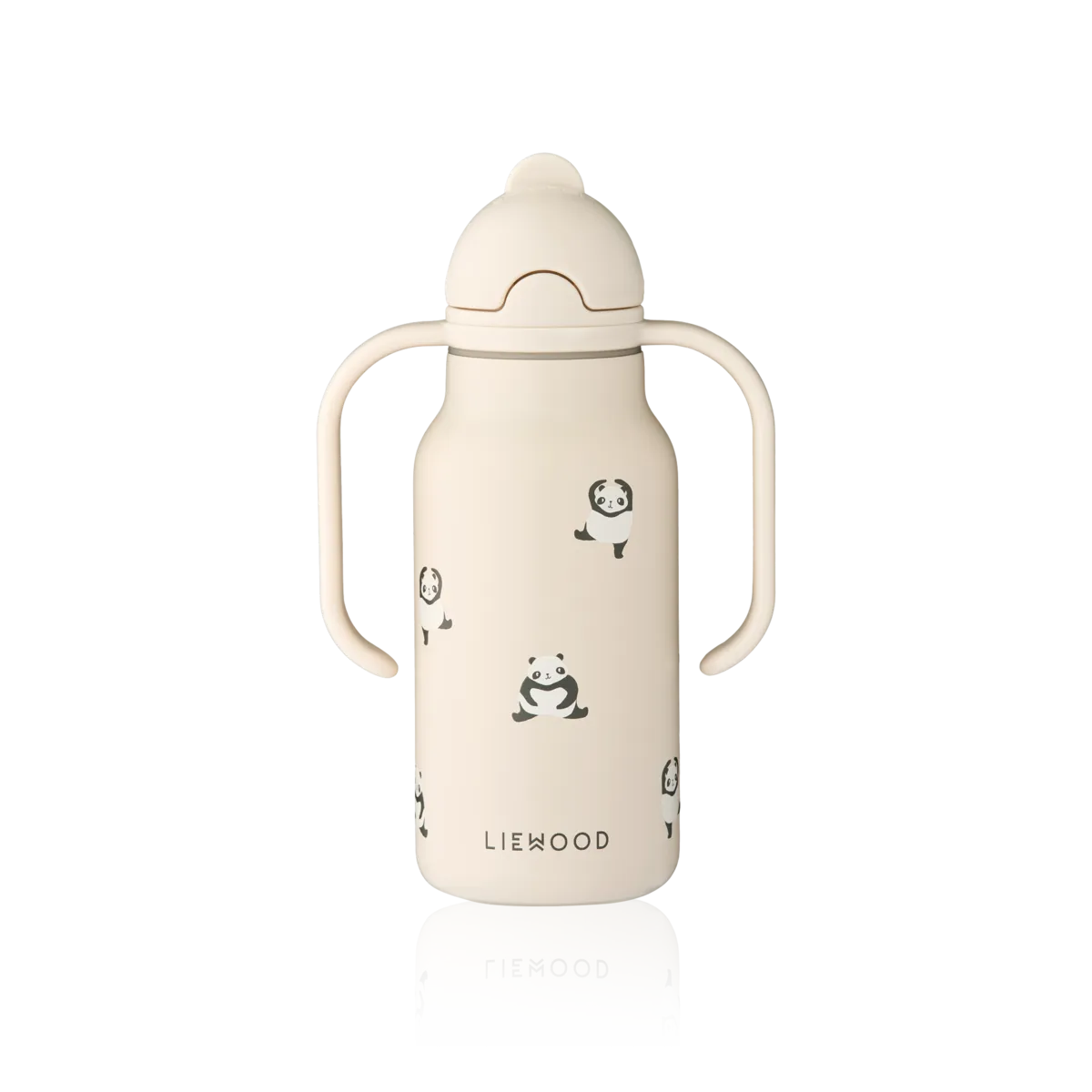 Liewood sangadega väikelaste joogipudel/termospudel KIMMIE 250 ml<span> - </span>Panda/Sandy