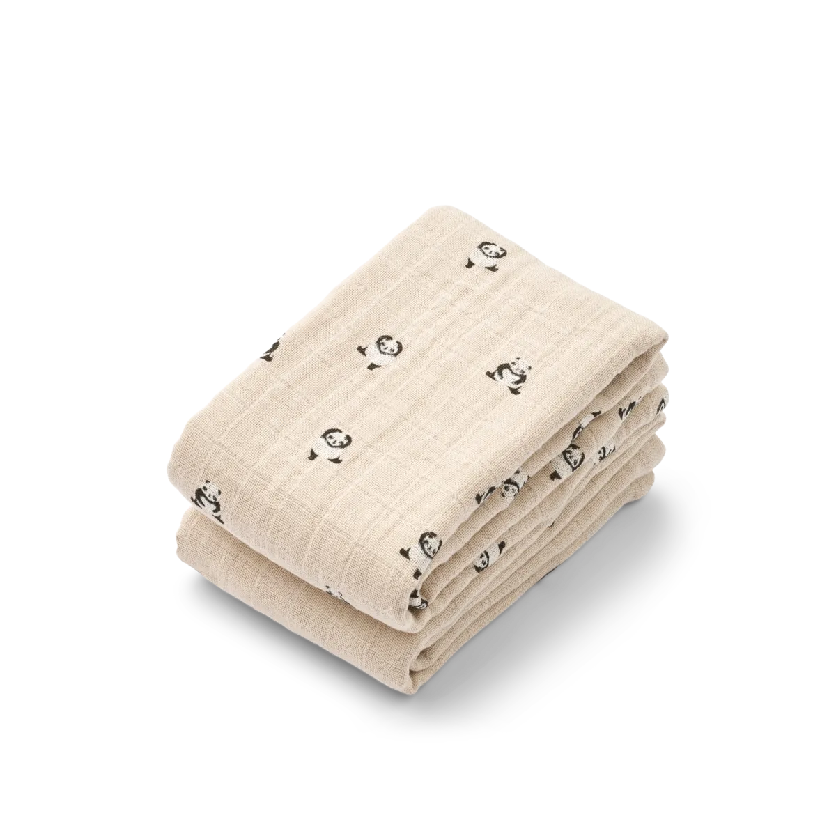 Liewood musliinrätik LEWIS (2 tk)<span> - </span>Panda/Sandy