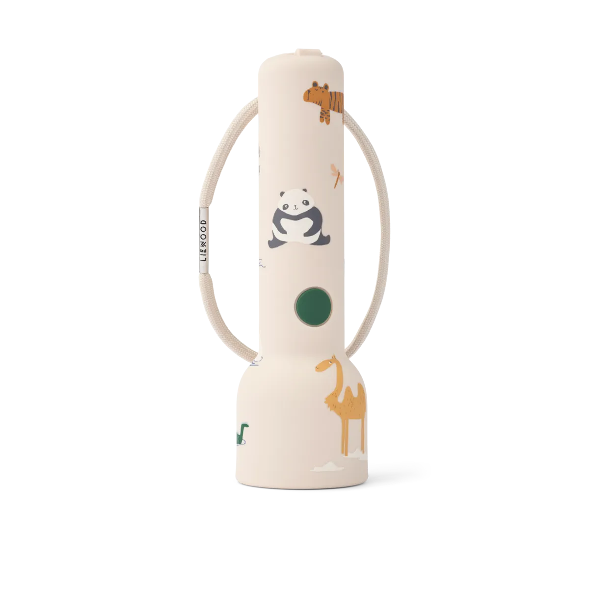 Liewood laetav silikoonist taskulamp GRY<span> - </span>Around the World