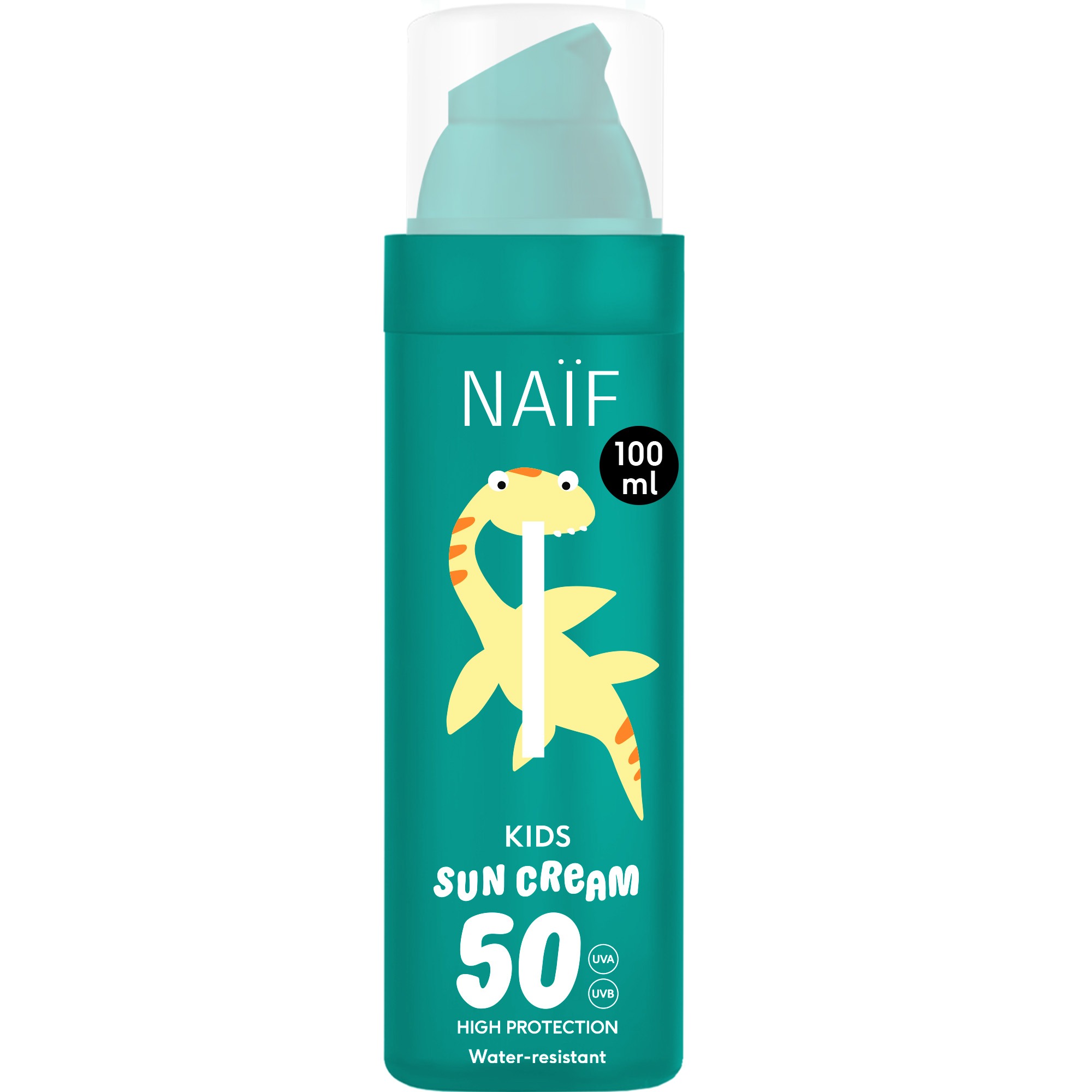 NAÏF Kids SPF50 pumbaga päikesekaitsekreem lastele 100 ml