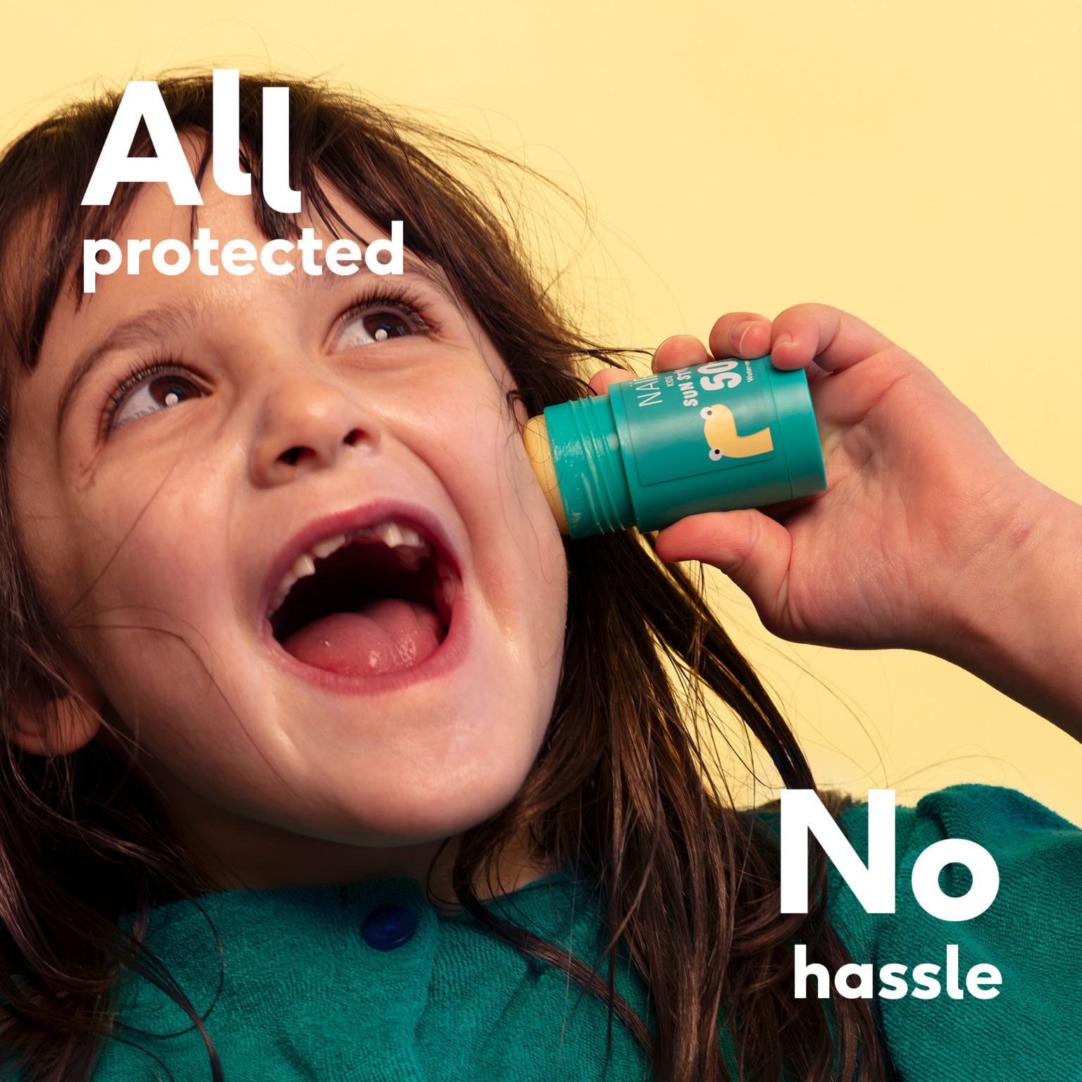 NAÏF Kids SPF50 päikesekaitsepulk lastele 15g